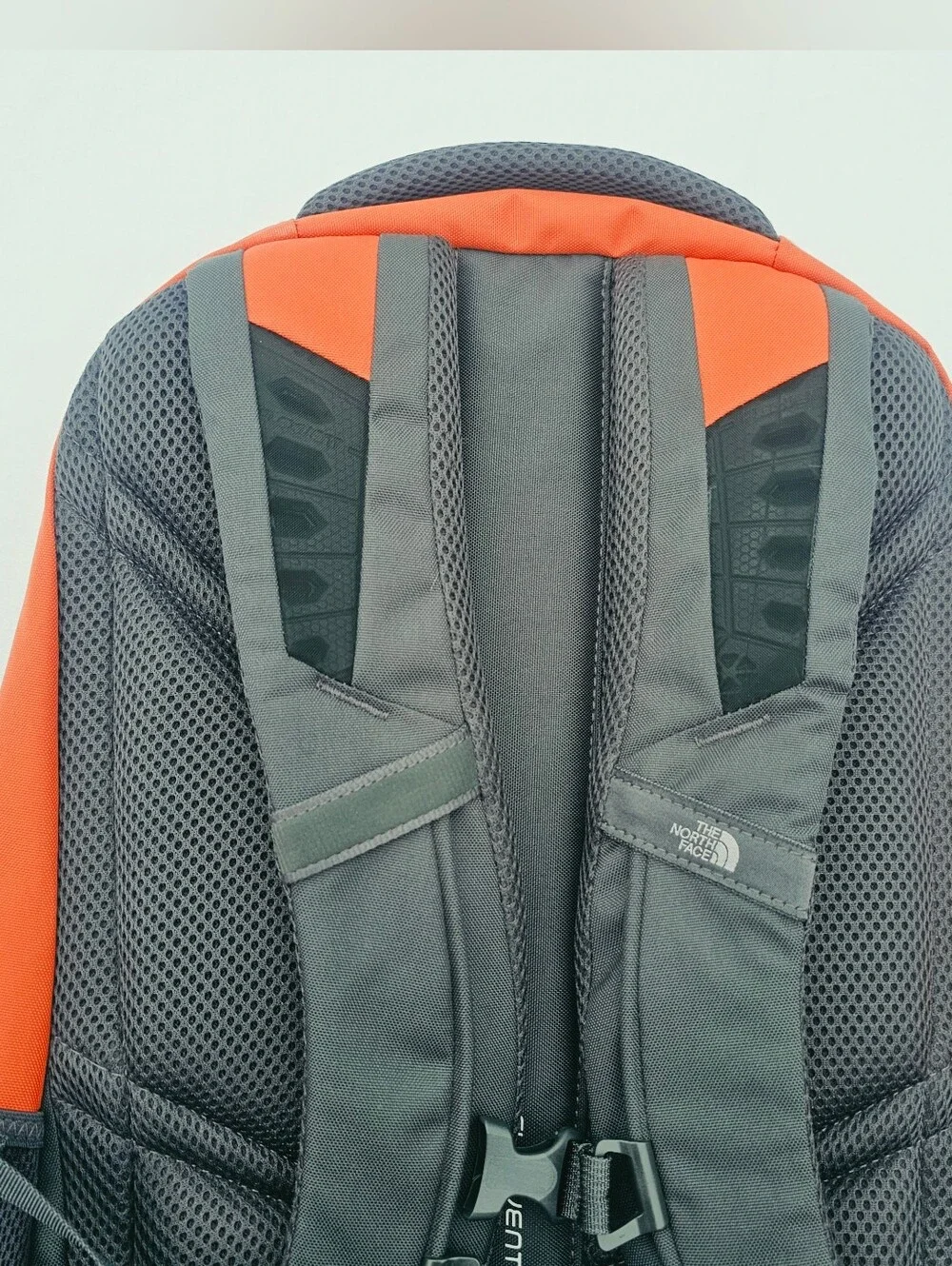 The North Face Connector Backback Orange Octane Fitness Hiking Travel Laptop Bag